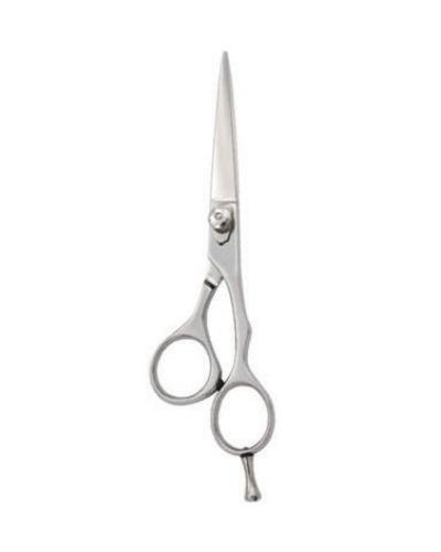 Professional Razor Scissor Convex Edge, Non-Adjustable Screw With Clipper Plate, Honed Blades, Removable Finger Rest (01-016)