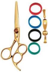 Professional Razor Edge Barber Scissors With Finger Rest And Adjustable Screw 5.5", 6", 6.5 (BI-206-117)