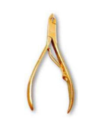 Cuticle Nipper Single Spring Rivet Joint 4.5", Cuticle Nippers — Size 4.5"