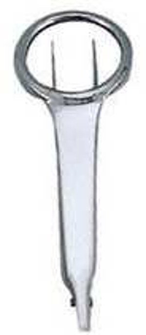 Eye Brow Splinter Tweezers With Magniﬁer 10Cm