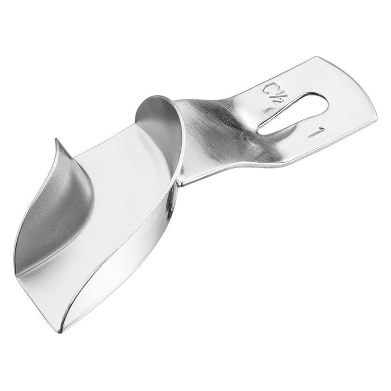 Impression Tray, Unperf., Part., 1/2 R, Sz.1