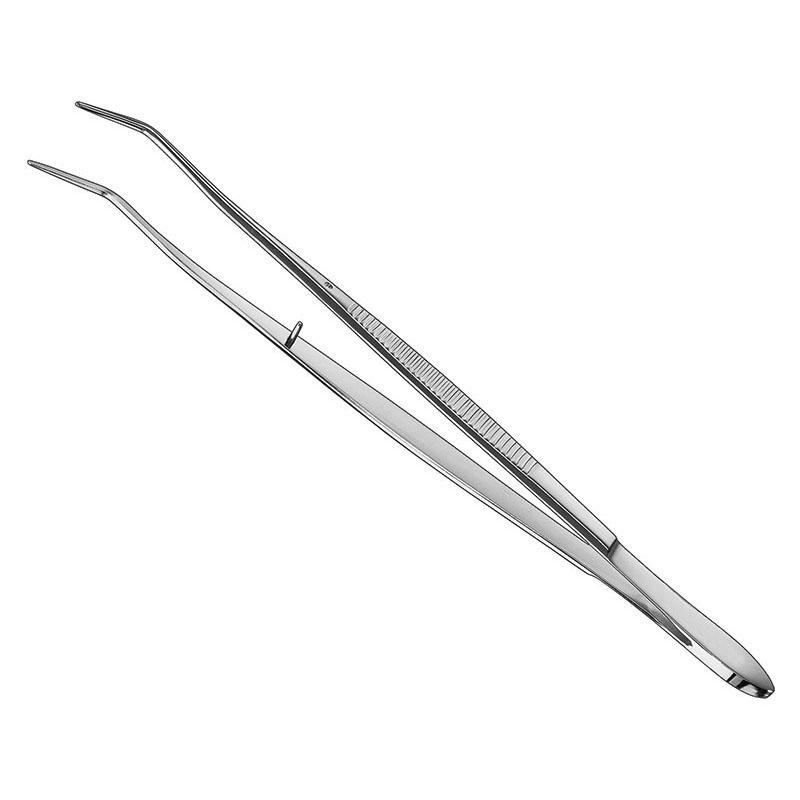 Meriam, Tweezers, 16 Cm, Smooth Jaws — Size 16 CM