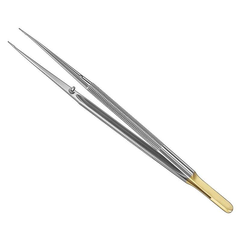 Micro-Tissue Forceps, 18 Cm, Str., 0, 4 Mm — Size 18 CM, 4 MM