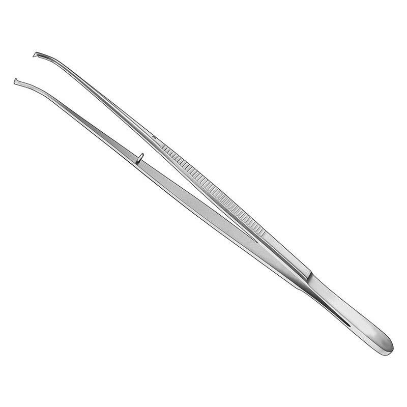 Tissue Forceps, 18 Cm, Cvd., 1X2 T., Delic — Size 18 CM