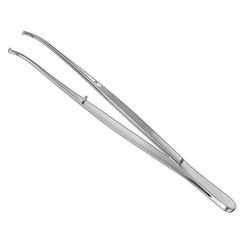 Tissue Forceps, 16 Cm, Cvd., 1X2 T., Delic — Size 16 CM