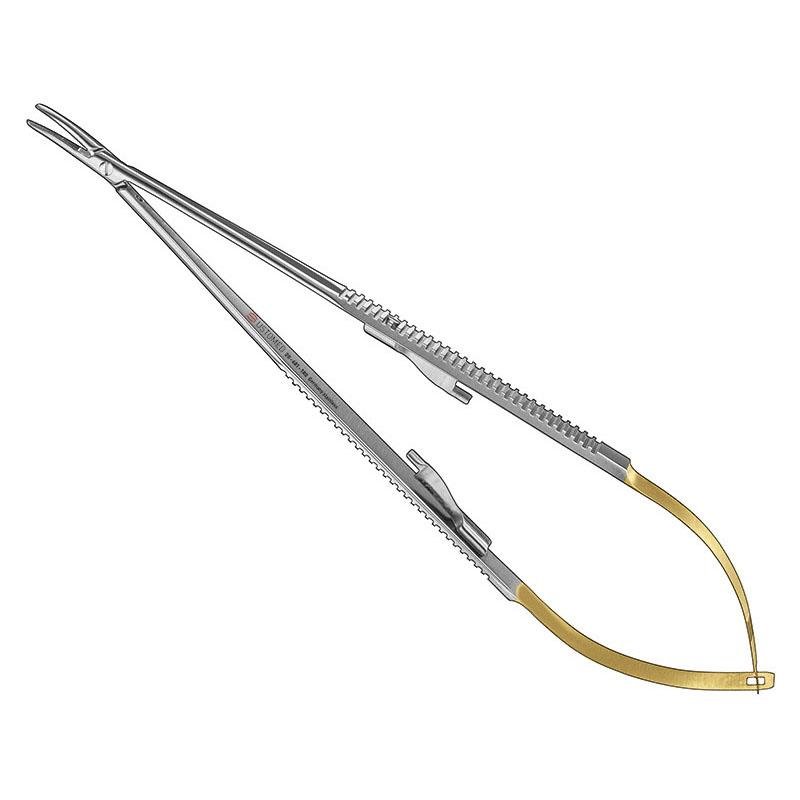Castroviejo, Needle Holder, 18 Cm, Cvd., Tc — Size 18 CM
