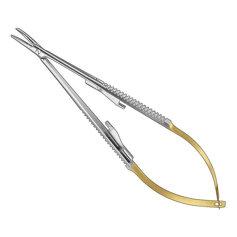 Castroviejo, Needle Holder, 14 Cm, Cvd., Tc — Size 14 CM