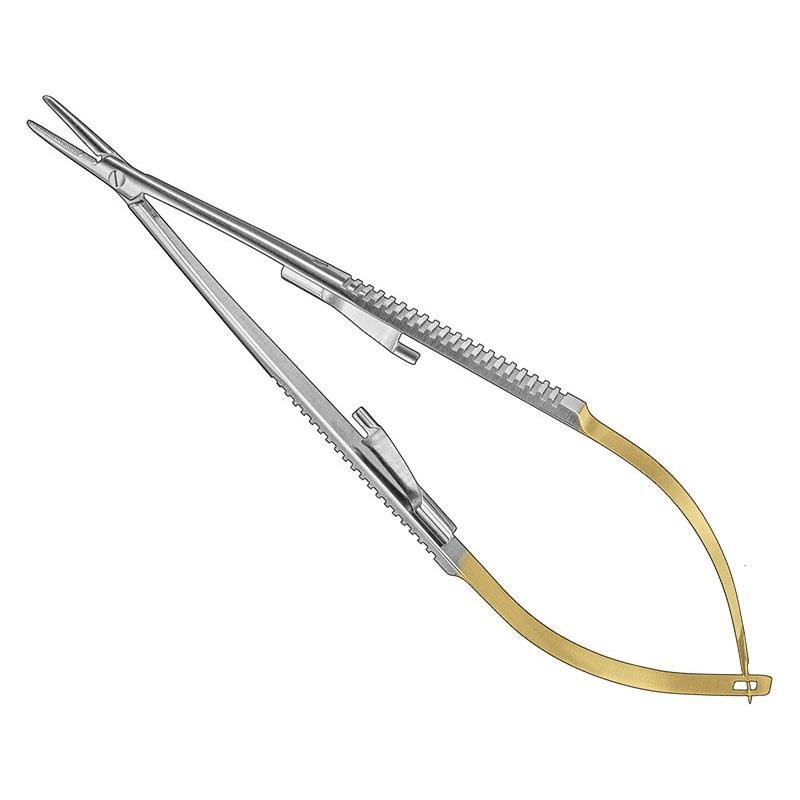 Castroviejo, Needle Holder, 14 Cm, Str., Tc — Size 14 CM