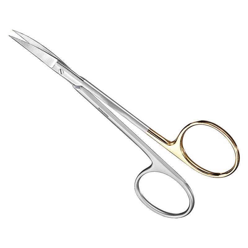 Suture-/Gum Scissors, 13 Cm, Curved, Sc — Size 13 CM