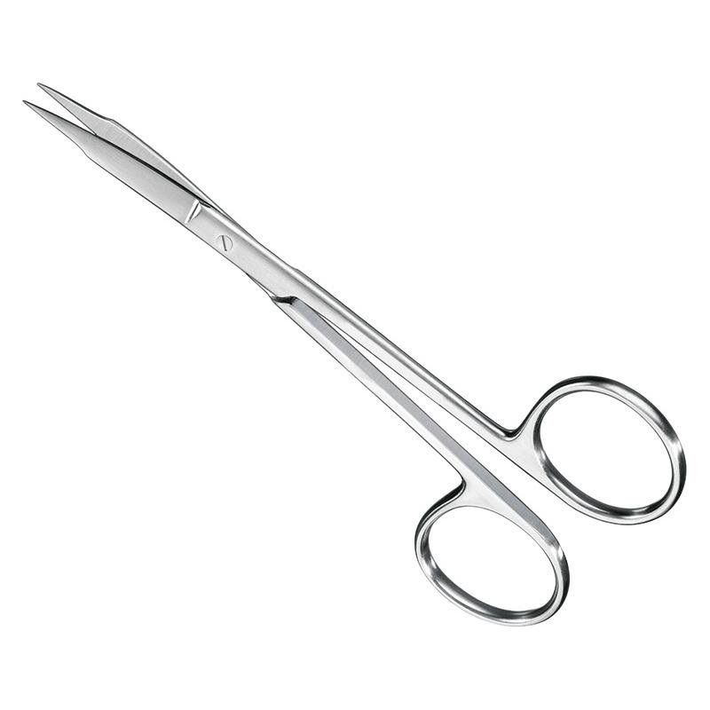 Fox, Suture-/Gum Scissors, 13Cm, Cvd., Plain — Size 13CM