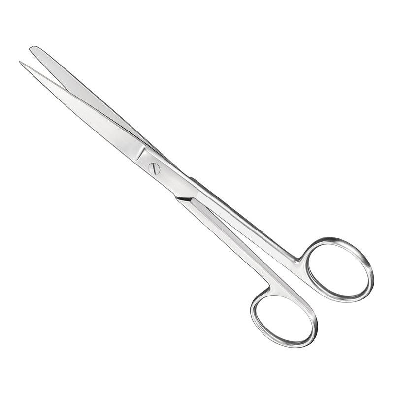 Surgical Scissors, 17, 5Cm, Sh/Bl., Curved — Size 5CM