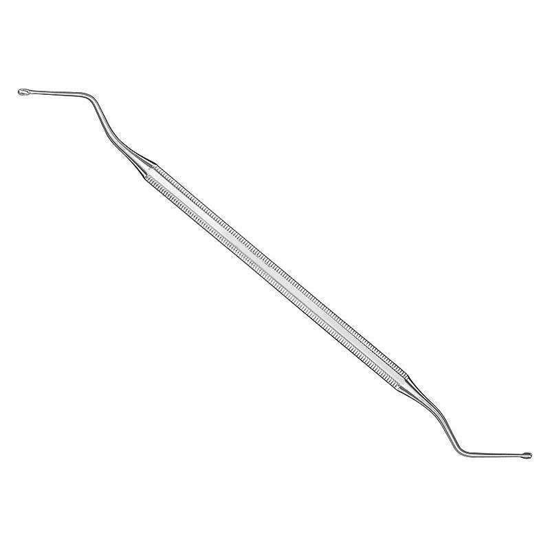 Hemingway, Bone Curette, 18 Cm, D/E — Size 0