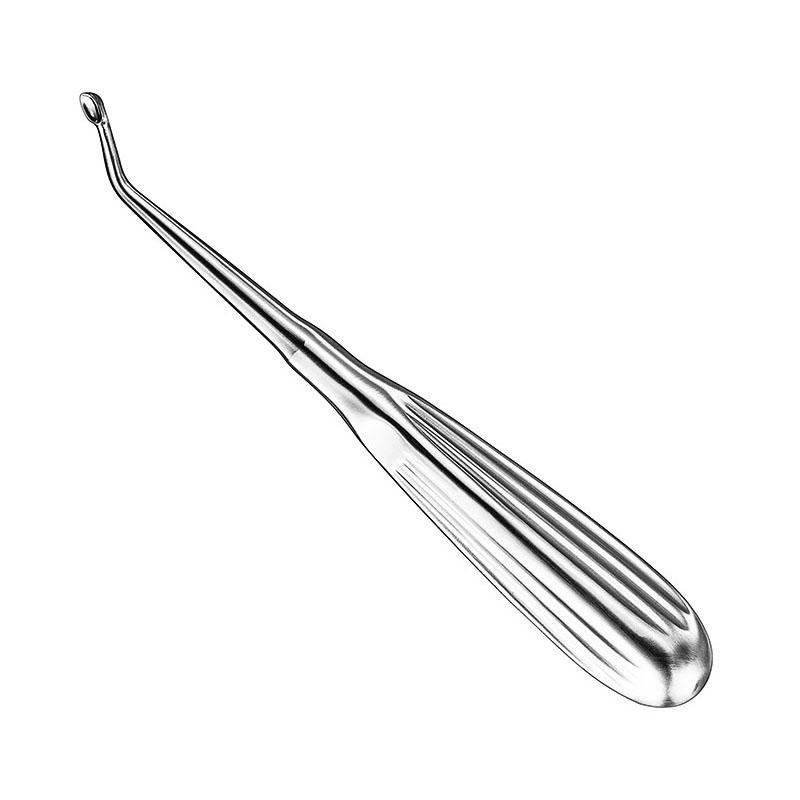Uffenorde, Bone Curette, 17, 5 Cm, Left — Size 5 CM