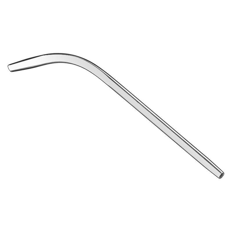 Suction Tube, S.S., 18 Cm, 4 Mm Diam — Size 18 CM, 4 MM