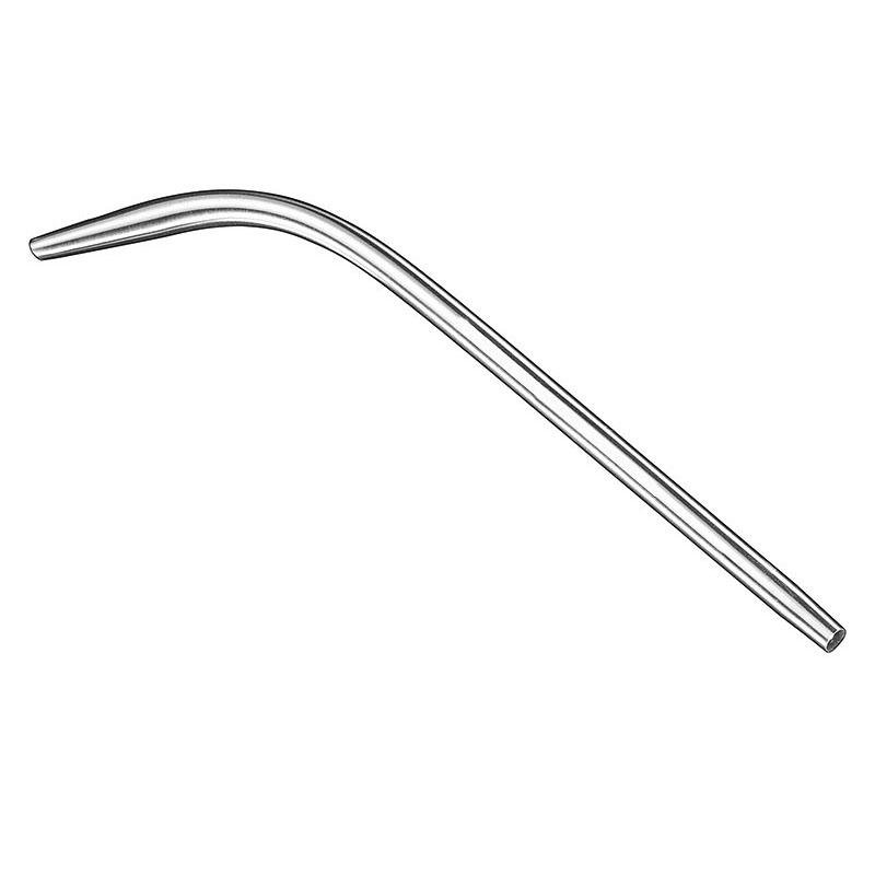Suction Tube, S.S., 18 Cm, 3 Mm Diam — Size 18 CM, 3 MM