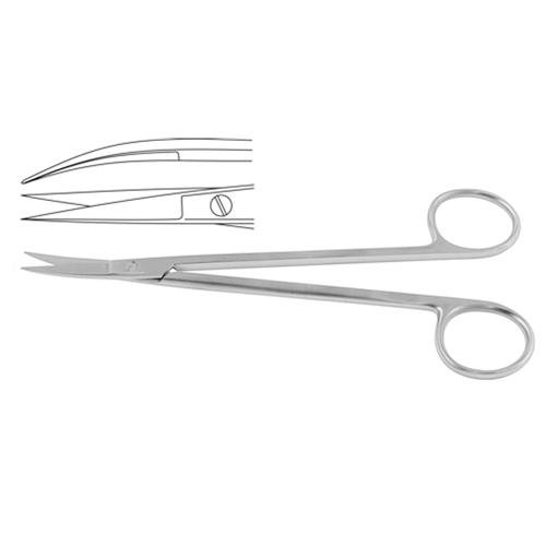 Kelly Dissecting Scissor / Operating Scissor Curved 16 Cm - 6 1/4