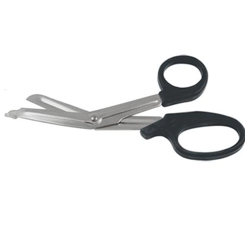 Universal Bandage Scissor Plastic Handle - Black 18 Cm - 7 1/2