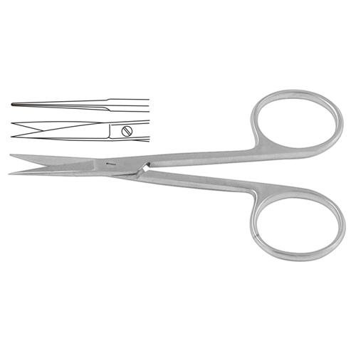 Iris Scissor With Extra Flat Blades 10 Cm - 4
