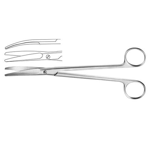 Sims Gynecological Scissor Curved - Blunt/Blunt 21 Cm - 8 1/4