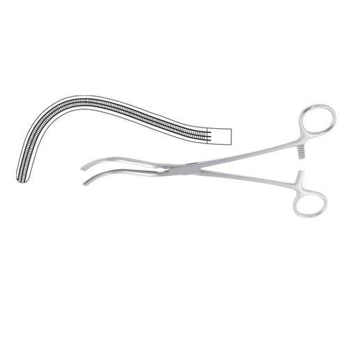 Guyon Atrauma Kidney Pedicle Clamp Curved 23 Cm - 9
