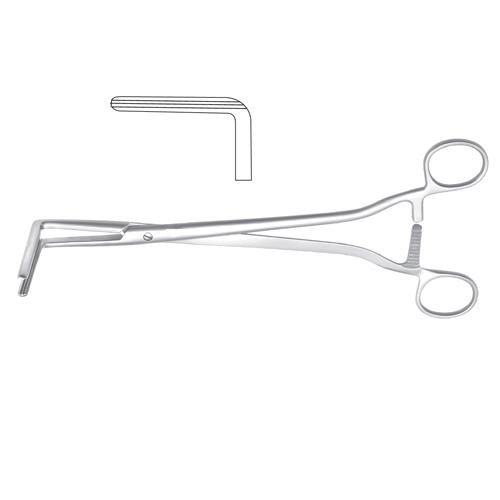 Wertheim Atrauma Vaginal Clamp Right Angled 25 Cm - 9 3/4