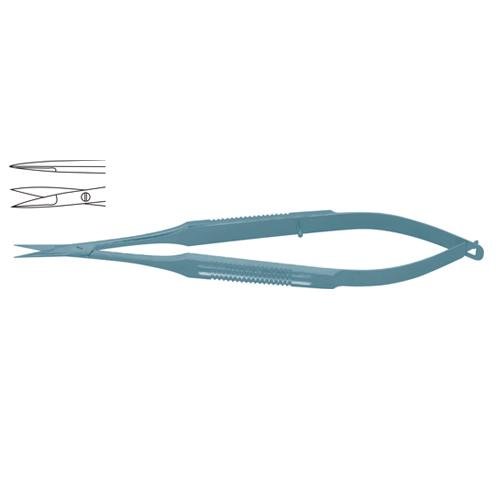 Micro Scissor Straight - Flat Handle 21 Cm - 8 1/4" Blade Size 10 Mm (SKS-SUR-0197)