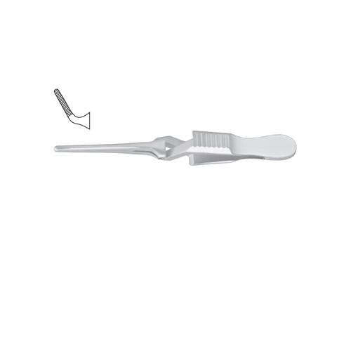 Diethrich Bulldog Clamp Angled 40 Mm Jaw Length 8 Mm