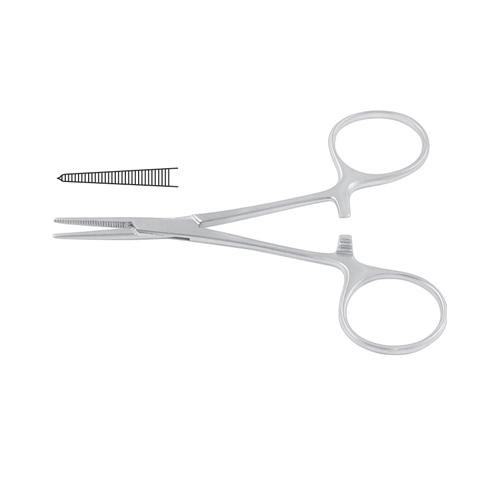 Hartmann Haemostatic Forcep Straight - 1 X 2 Teeth 10 Cm - 4