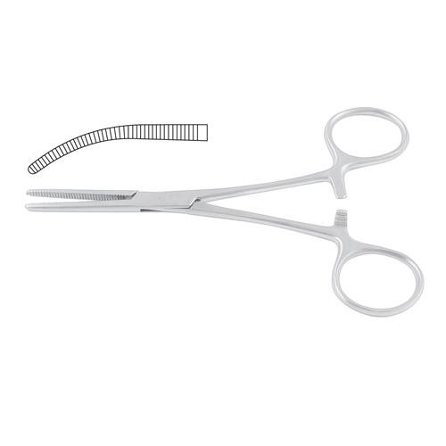 Pean (Delicate) Haemostatic Forceps Curved 14 Cm - 5 1/2