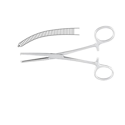Kocher Haemostatic Forceps Curved - 1 X 2 Teeth 15 Cm - 6