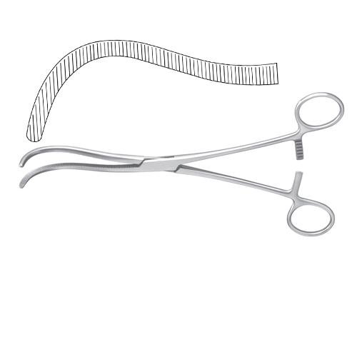 Guyon Kidney Pedicle Clamp Curved 21.5 Cm - 8 1/2