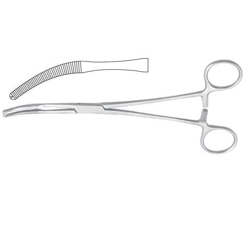 Mikulicz Peritoneum Forcep Curved - 1 X 2 Teeth 20 Cm - 8 (SKS-SUR-0482)