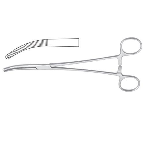 Mikulicz Peritoneum Forcep Curved - 1 X 2 Teeth 20.5 Cm - 8