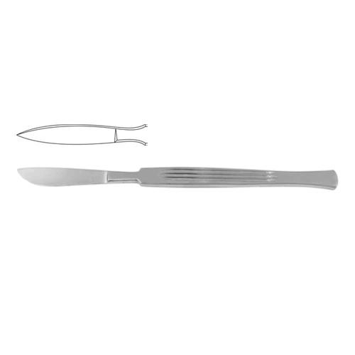 Dissecting Knife / Operating Knife With Metal Handle 16 Cm - 6 1/4" Blade Size 40 Mm