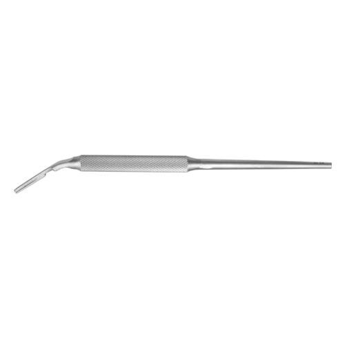 Scalpel Handle No. 3 Solid, Round, Angled 14 Cm - 5 1/2