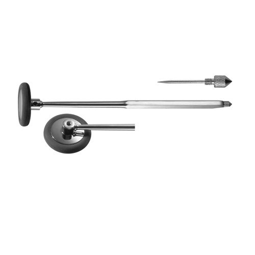 Babinsky Percussion Hammer Overview: Babinsky Percussion Hammer With Needle 22 Cm - 8 3/4" Stainless Steel - Rubber