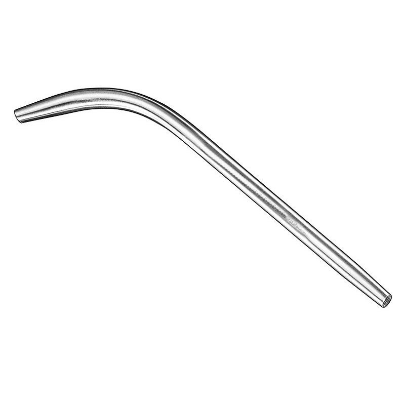 Suction Tube, S.S., 14 Cm, 4 Mm Diam. Sku: Lci-23-104 — Size 14 CM, 4 MM