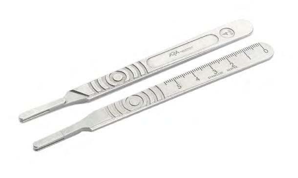 Fine Stainless Handle - Beaver Type